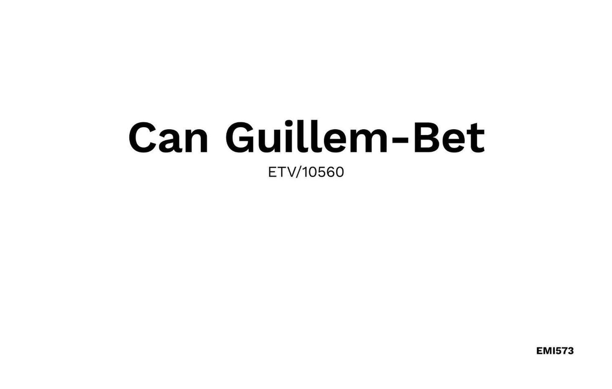 Ferienhaus Guillem-bet *